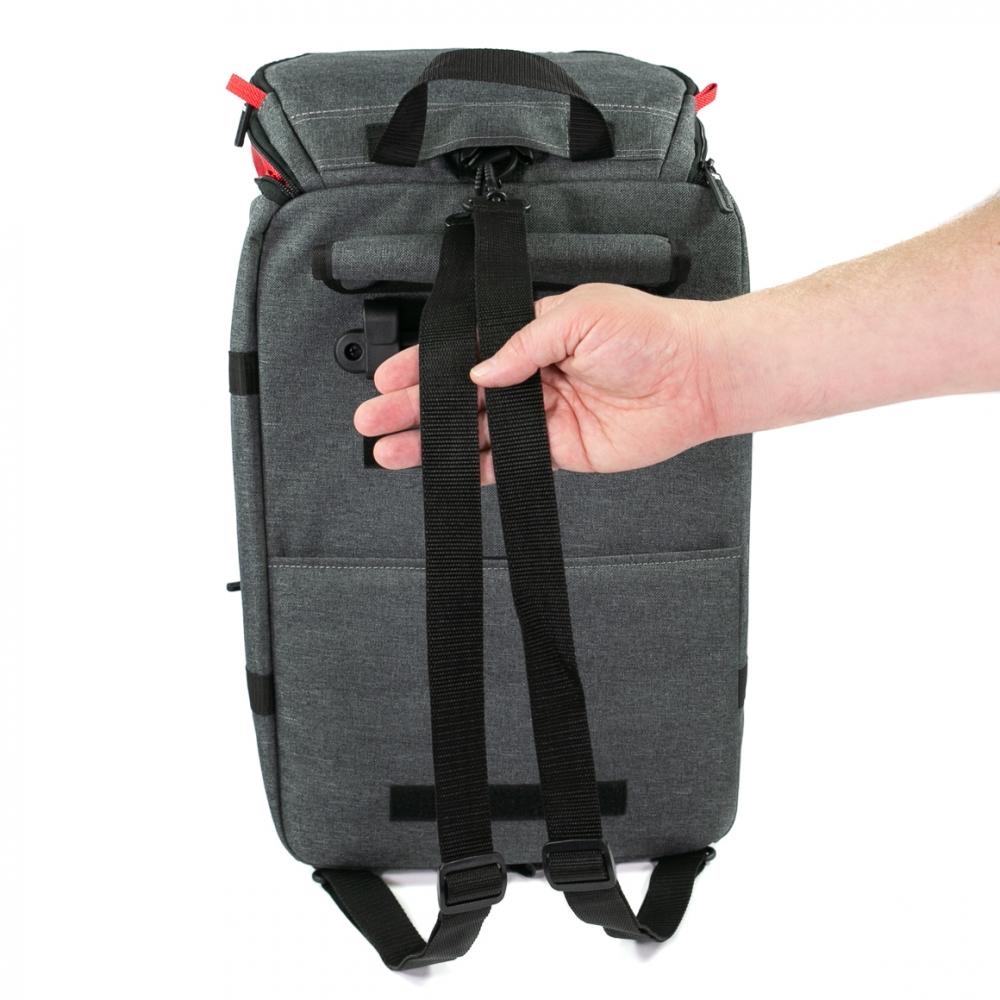 Haberland Sport-/Einzeltasche TranSPORTer anthrazit - flexible Transportlösung für Alltag & Tour