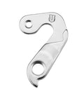 Marwi Schaltauge GH-277 silber, CNC-gefrästes Aluminium, für Scott Fahrräder.
