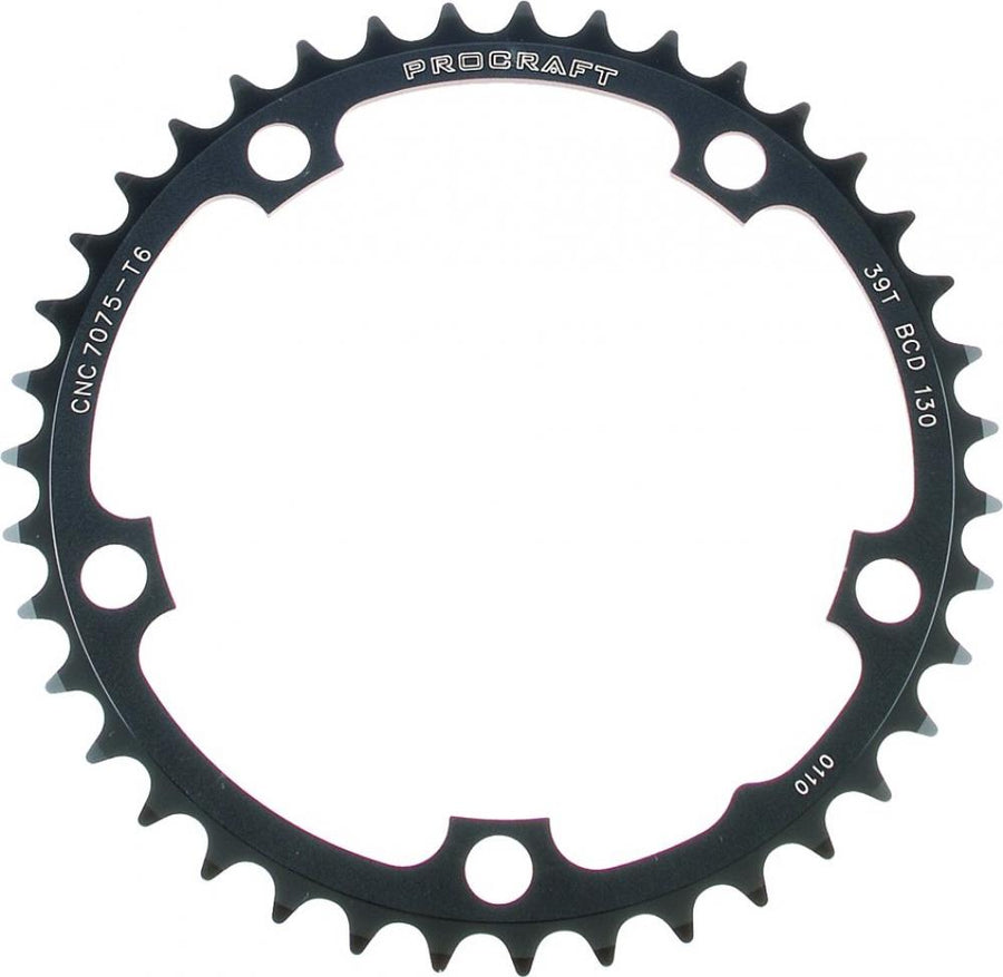 Procraft Kettenblatt RR 110 10-fach 36 Z schwarz - präziser Antrieb in moderner Ausführung
