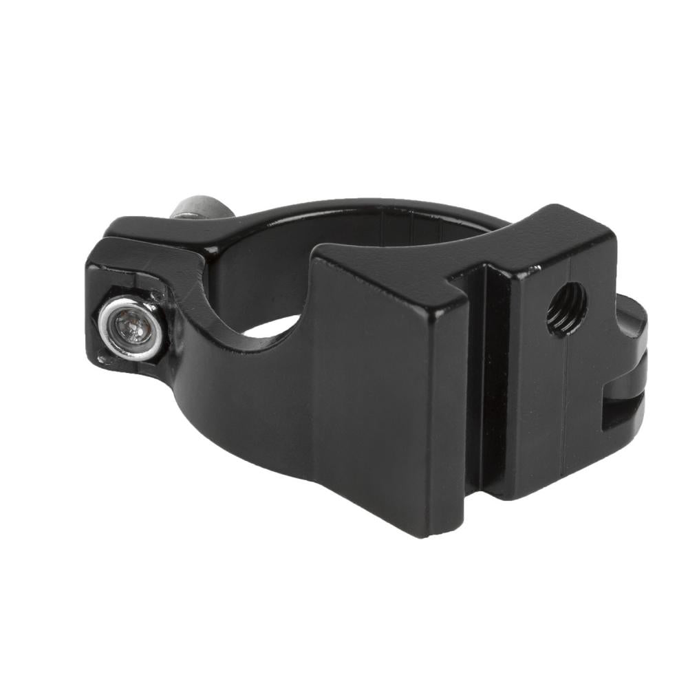Messingschlager Umwerfer-Halter Direct Mount 680190 - Aluminium, Ø34,9 mm mit Adapter auf 31,8 mm, schwarz