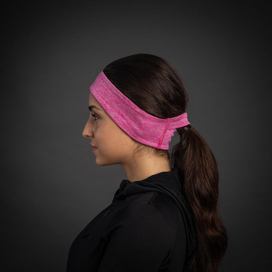 CHIBA Stirnband Pro Lady - S/M, pink, Thermostretch, reflektierend