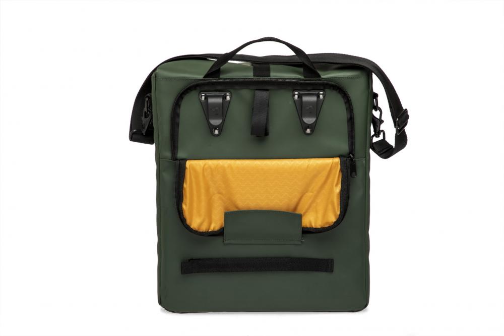 New Looxs Radtasche Odense Single Green 18 l Green - robuste Einzeltasche fürs Alltagsradeln