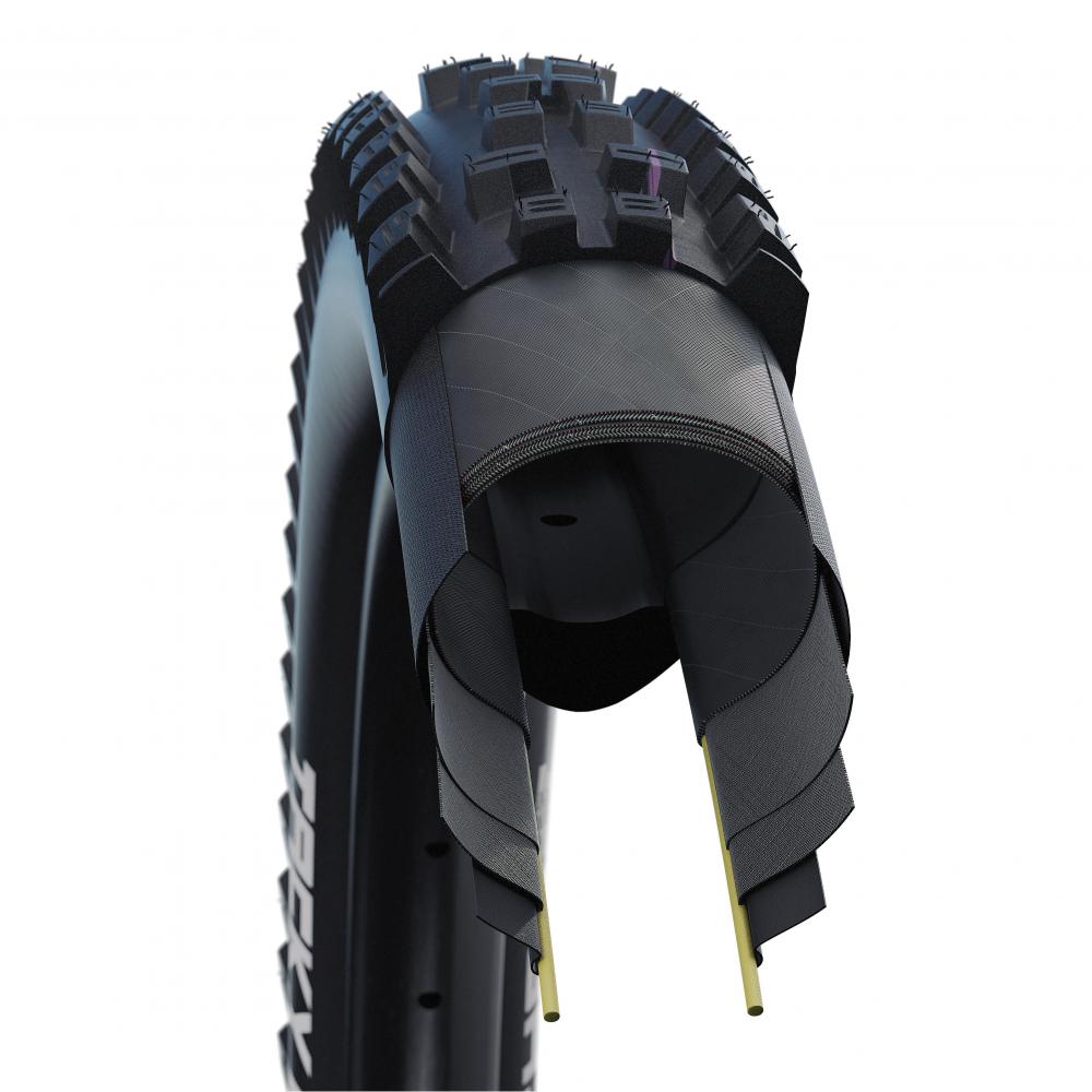 Schwalbe Reifen Tacky Chan 29x2.40" 62-622 schwarz TLE E-50 HS625 faltbar