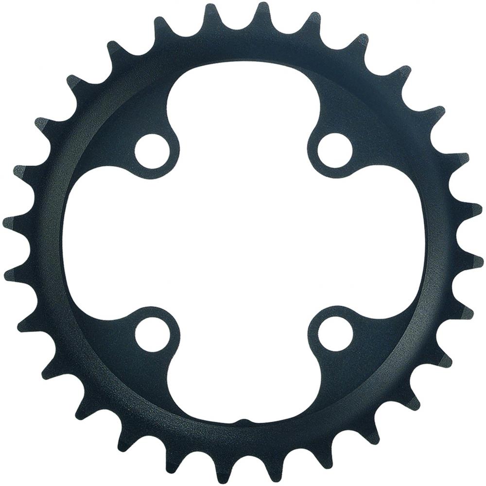 FSA Kettenblatt E-Bike 4-Arm 64 mm x 28 T Schwarz - Stahl, 36 g, präzise Schaltperformance