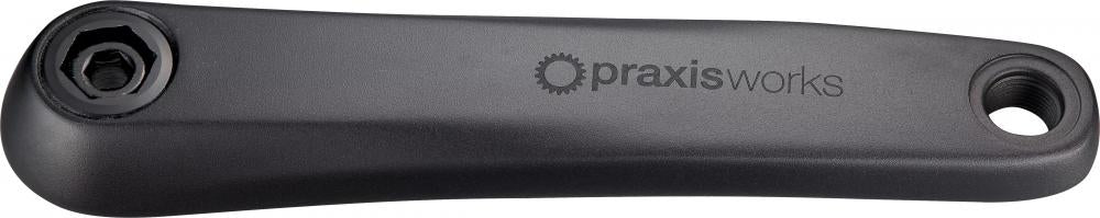 TURBO CRK TURBO - BROSE ISIS SPLINE (G1) 175MM NON-DRIVE SIDE ARM ALLOY PRAXIS - Kurbelarm - Kurbeln