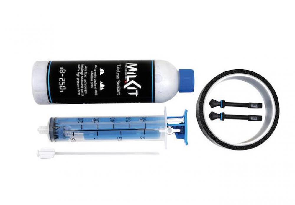 milKit Tubeless Conversion Kit 45 mm - Schnelle Umrüstung mit Dichtmilch