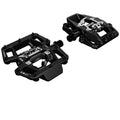 Tatze Pedal MTB TWO-FACE Composite Plattform/SPD schwarz 10 Pins