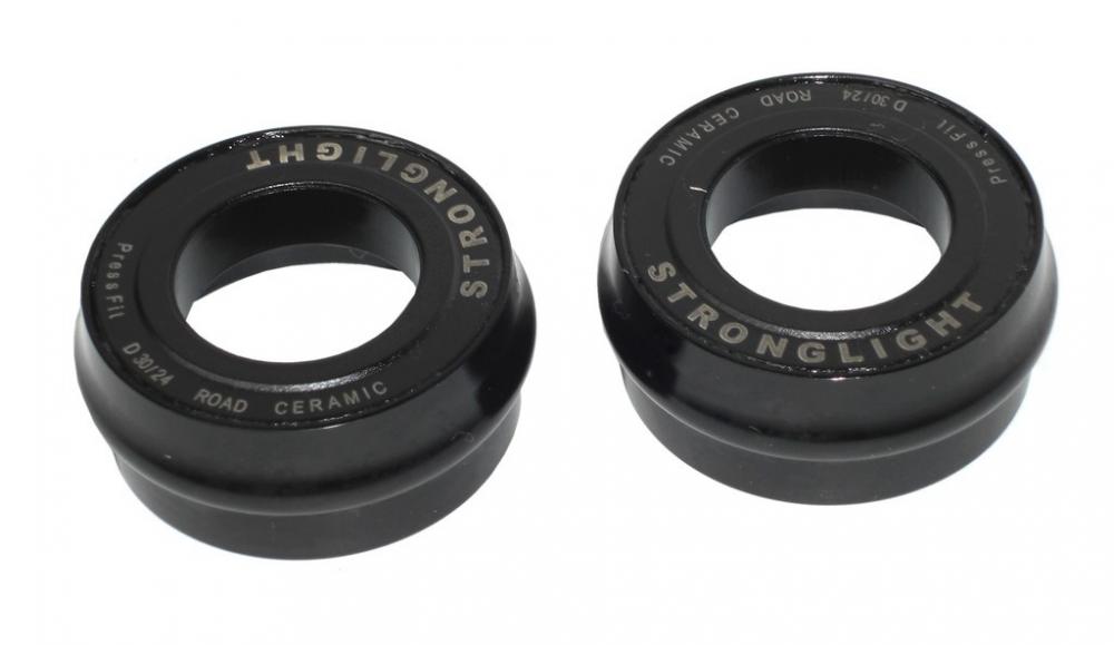 Stronglight BB 30/24 Pressfit Innenlager Schwarz - 90g Lagerschalen
