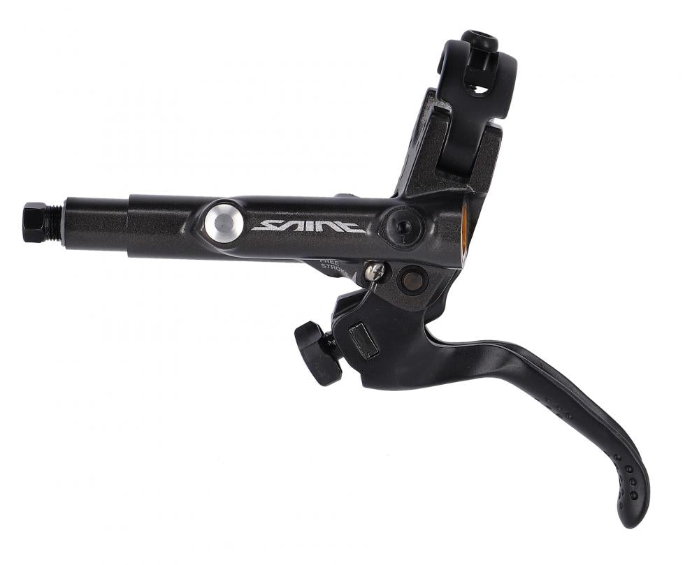 SHIMANO SAINT M820 Downhill Freeride hydraulische Scheibenbremse VR, schwarzer Bremshebel und Geberzylinder.