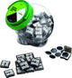 Merida Bonbonglas inkl. 100 selbstklebenden Flicksets Onesize Transparent - praktisches Flickset-Display für Schläuche