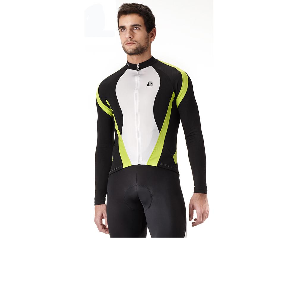 Etxeondo Herren Trikot APLAUS Langarm Pistachio - Atmungsaktives Cycling Jersey