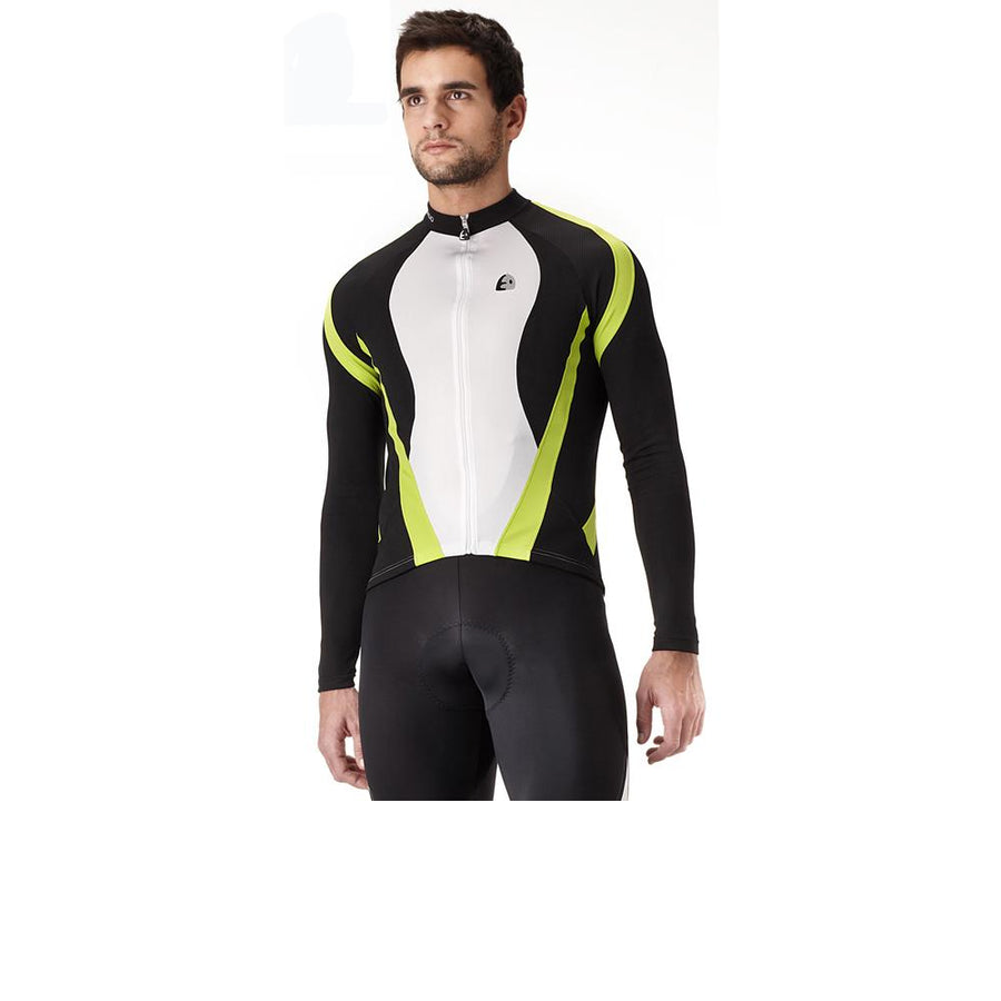 Etxeondo Herren Trikot APLAUS Langarm Pistachio - Atmungsaktives Cycling Jersey