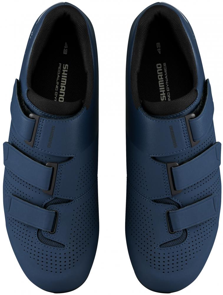 SHIMANO Fahrradschuhe RC102 Herren/Damen Road SPD-SL Fahrradschuhe Größe 43 Blau