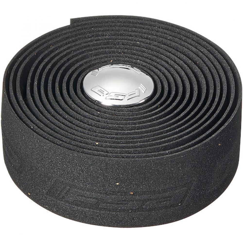 FSA Lenkerband Ultra Cork Einheitsgröße Schwarz - komfortabler Grip für dein Rennrad