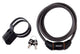 Master Lock Kabelschloss Quantum 10 Schwarz 10 mm x 1800 mm - sicherer Diebstahlschutz