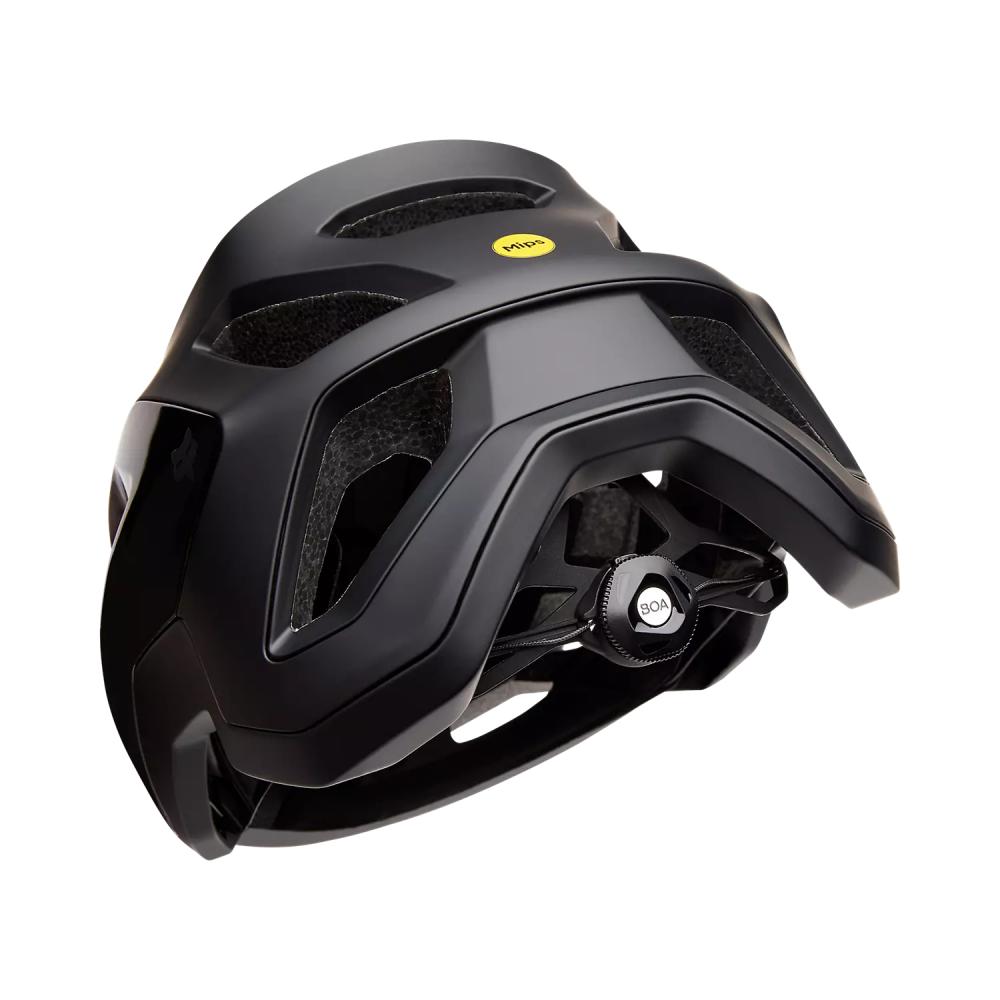 Fox Speedframe Pro MTB Helm MIPS, schwarz, Gr. M 55-59cm, verstellbares Visier, Fidlock-Verschluss, Top-Belüftung, ideal für Trail-Einsatz