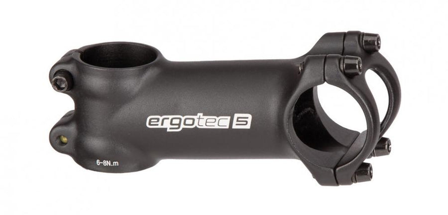 Ergotec AHEAD Vorbau Shark Alu schwarz 1 1/8" Ø31,8mm 90mm 7°
