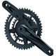 FSA Kurbelgarnitur Gossamer Pro Road MegaExo 170 mm Schwarz - steife Performance-Kurbel