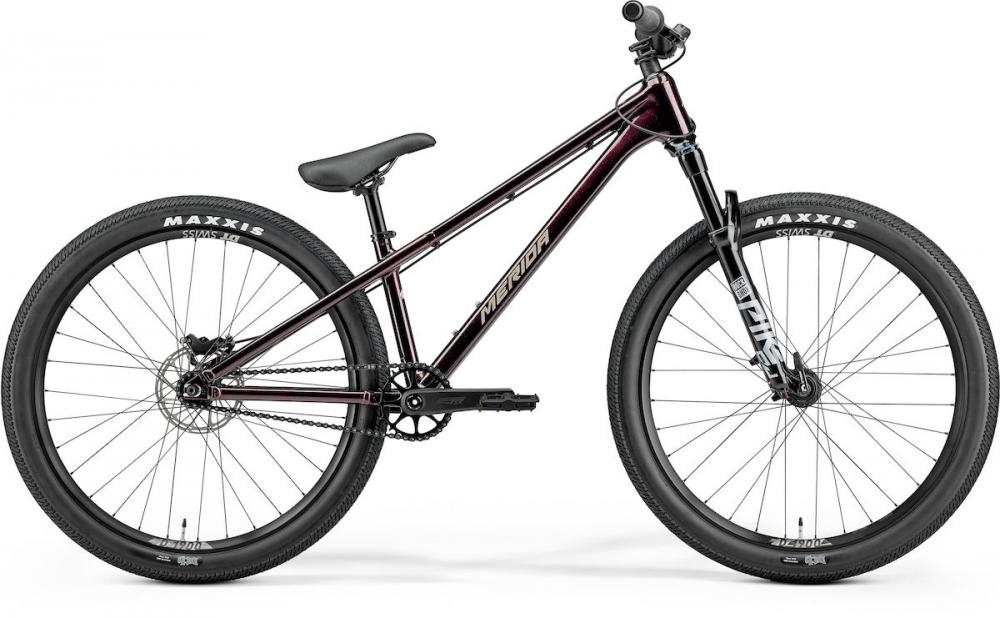 DIRT 700 metallic black(smoked silver), MERIDA, Größe: M, Farbe: schwarz, Gewicht: 16,2 kg, VE: 1 Stk.