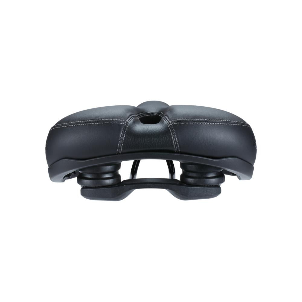 BBB Cycling SoftShape Upright City-Sattel 220 schwarz, maximaler Komfort für aufrechte Sitzposition.