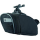 Merida Satteltasche V-Mount STRIPE M Schwarz/Grau - Robuste Fahrrad-Tasche mit LED-Halterung
