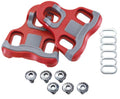Xpedo Ersatzcleats Thrust 7 System 6° rot Look Keo kompatibel