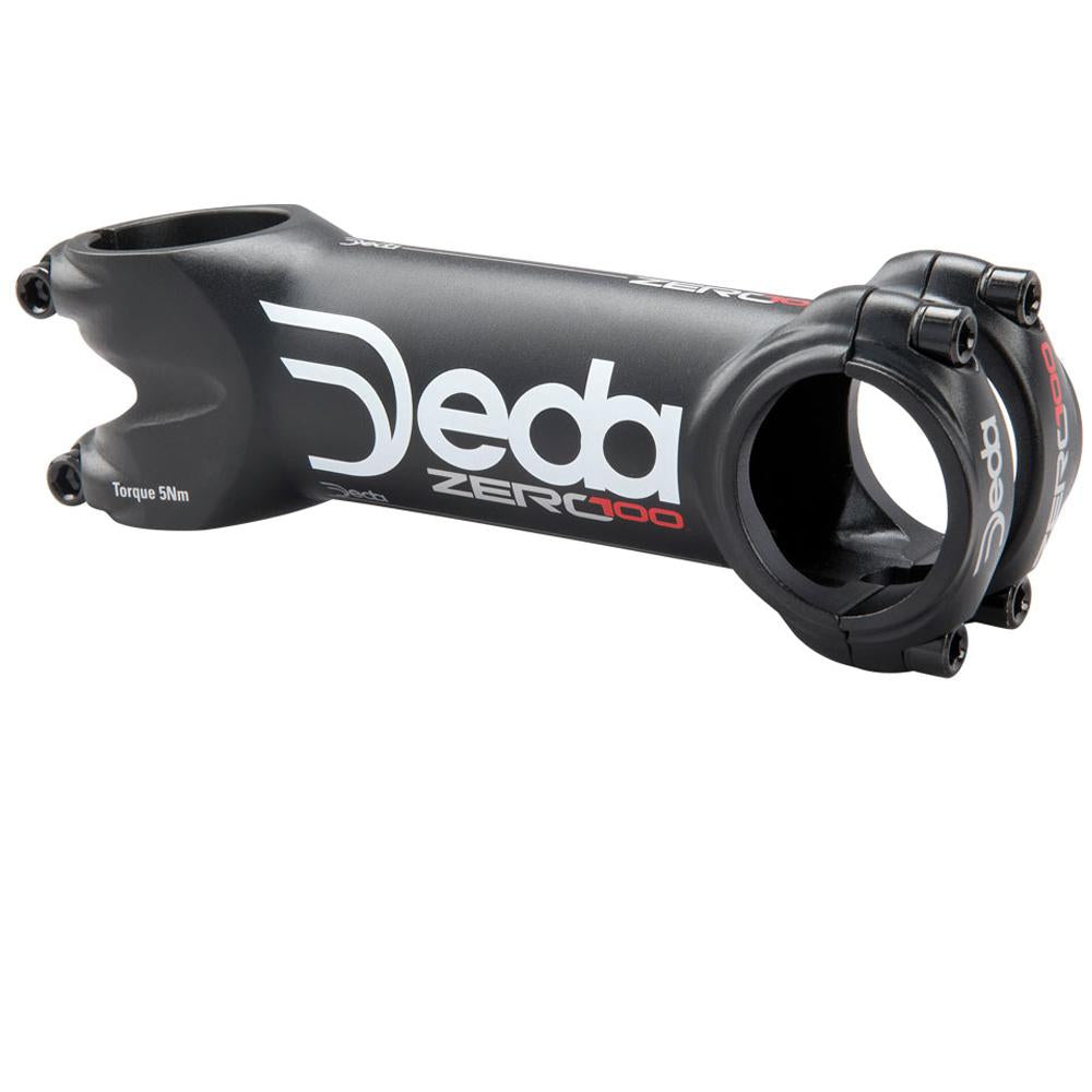 Deda Vorbau Zero 100 TEAM 100 black - leichter Rennradvorbau für präzises Handling