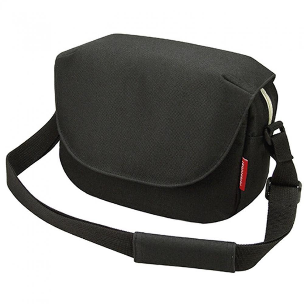 KLICKfix Schultertasche Fun Bag schwarz 25x19x8cm ohne Lenkeradapter