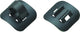 Jagwire Zugführungen aufklebbar Schwarz - 4er Set Aluminium Cable Guides