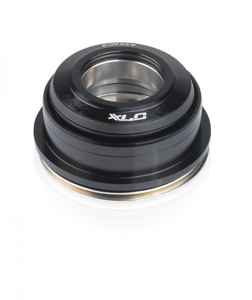 XLC Comp A-Head-Steuersatz HS-I08, schwarz, 1 1/8 - 1,5" tapered, semi integriert.