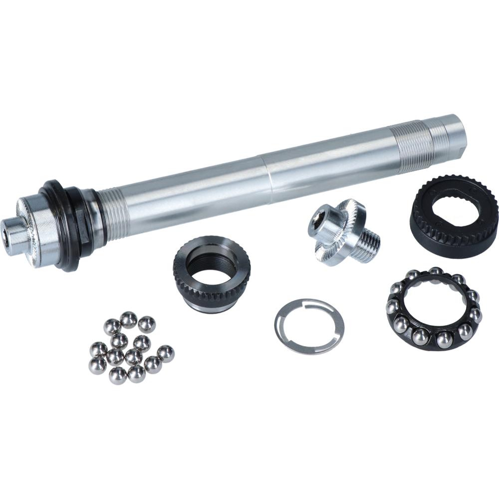 SHIMANO Hohlachse WH-RX31-F Komplettkit - Ersatz-Hohlachse für WH-RX31 Vorderrad