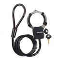 Master Lock Schellenschloss Street Cuff 8275 inkl. 4 Schlüssel Kabeldicke 8mm Länge 1000mm Innendurchmesser Handschelle 50mm Farbe schwarz Gewicht ca.375gr., (Herst.Nr.8275EURDPROBLK)