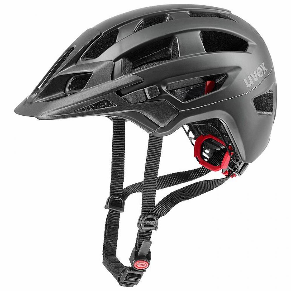 Uvex Finale 2.0 MTB-Helm black matt 52-57 cm, leichter Enduro-Helm mit 20 Belüftungsöffnungen und IAS-System.