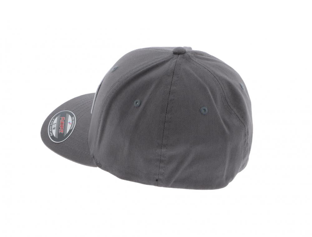 Fox Flexfit-Kappe Emblem grau S/M