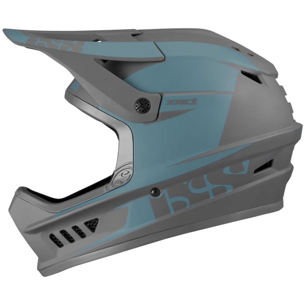 IXS Sports Division iXS XACT Evo helmet XS/S Ocean-Graphite - Fullface-Helm für Downhill & Enduro