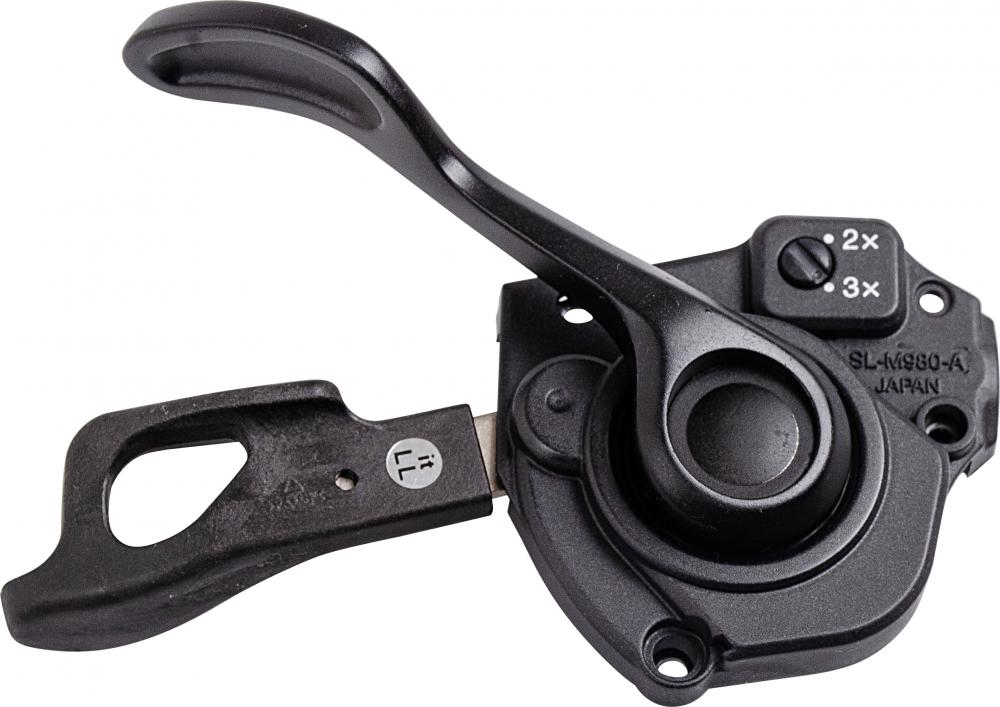 SHIMANO Schalthebel Links SL-M980 I-Spec, ohne Halter - 2/3-fach, präzise Schaltperformance