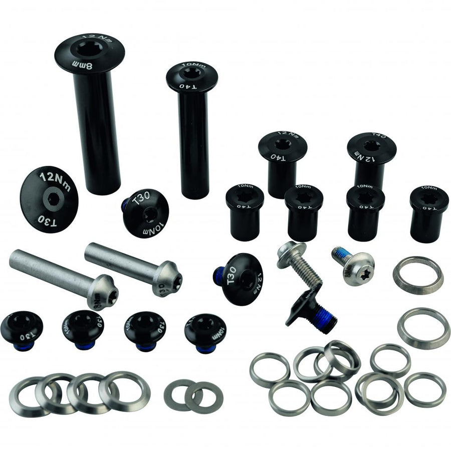 Centurion Bolzenkit inkl. Federbeinbolzen für Lhasa E MY 18/19 Schwarz/Silber