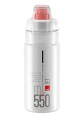 Elite Trinkflasche Jet Plus 550 ml klar rot