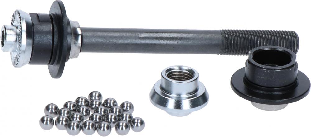 SHIMANO Hohlachse HB-5800-F Komplettkit - Ersatzachse vorn, ca. 85 g