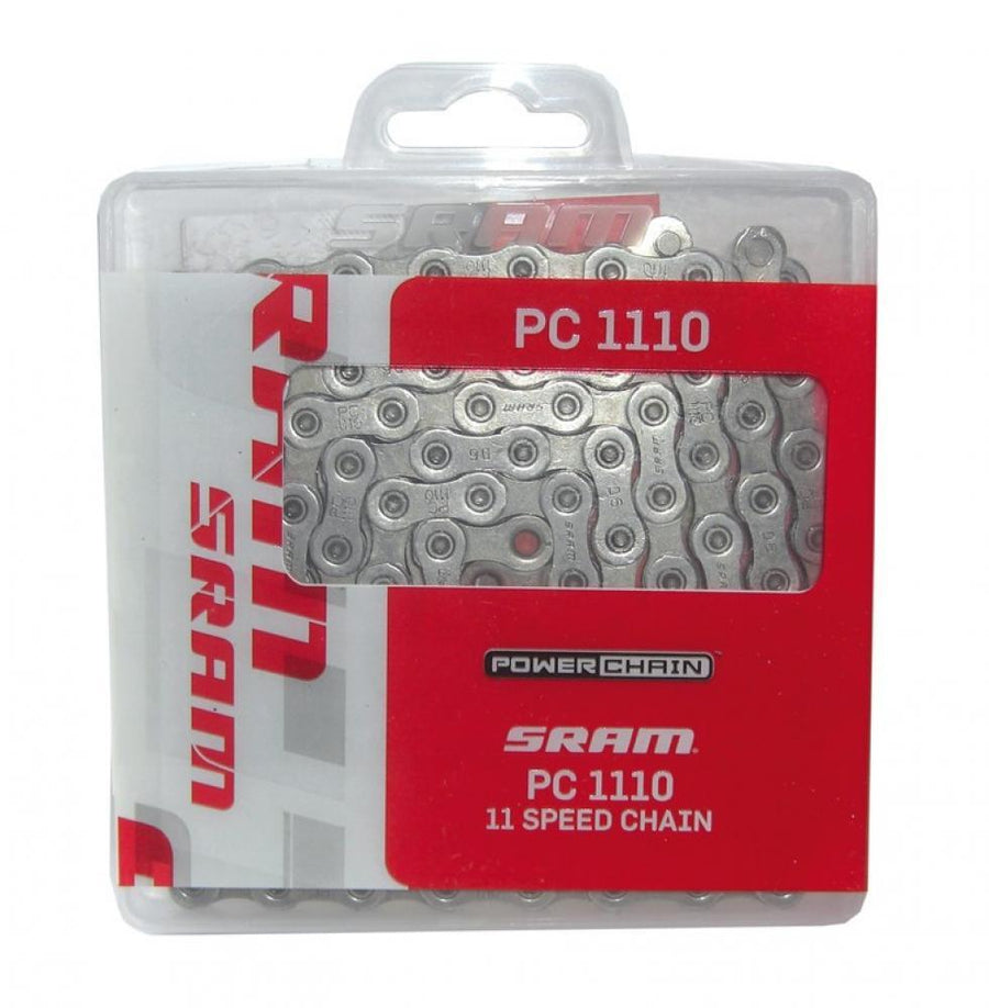 Verpackte SRAM PC 1110 11-fach Fahrradkette mit PowerLock.