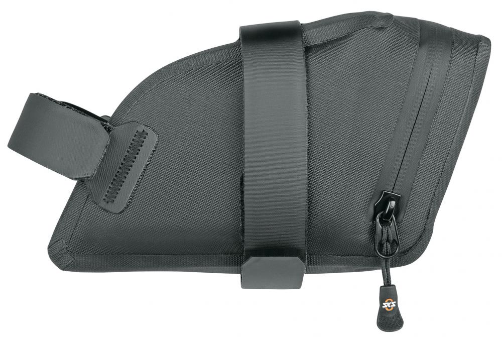 SKS Race Satteltasche L schwarz  750 ml, wasserdicht, reflektierend, 180x70x100 mm, 120 g