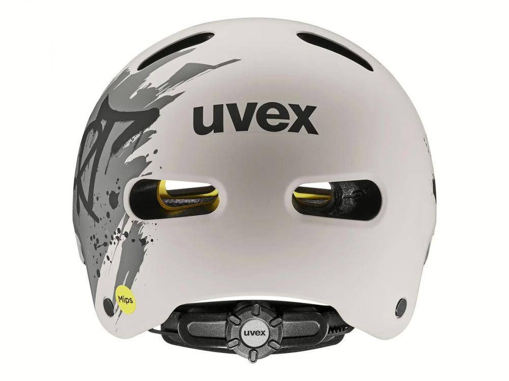uvex kid 4 style MIPS dirt warm grey matt | 51-55
