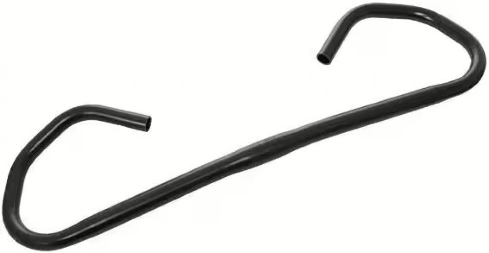 Ergotec Hornbar Comfort Multifunktionslenker aus schwarz eloxiertem Aluminium mit 3 Griffpositionen.