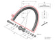 SHIMANO RIM FOR COMPLETE WHEEL, FOR WH-R9270-C36-TU - 12MM