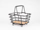 AtranVelo Fahrradzubehör Fahrradkorb Epic Shopper mit AVS-System schwarz 29x40x20 cm - Anhänger