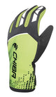 CHIBA 2nd Skin - wasserdichte Radhandschuhe neongelb 3XL, Touchfinger, Softshell