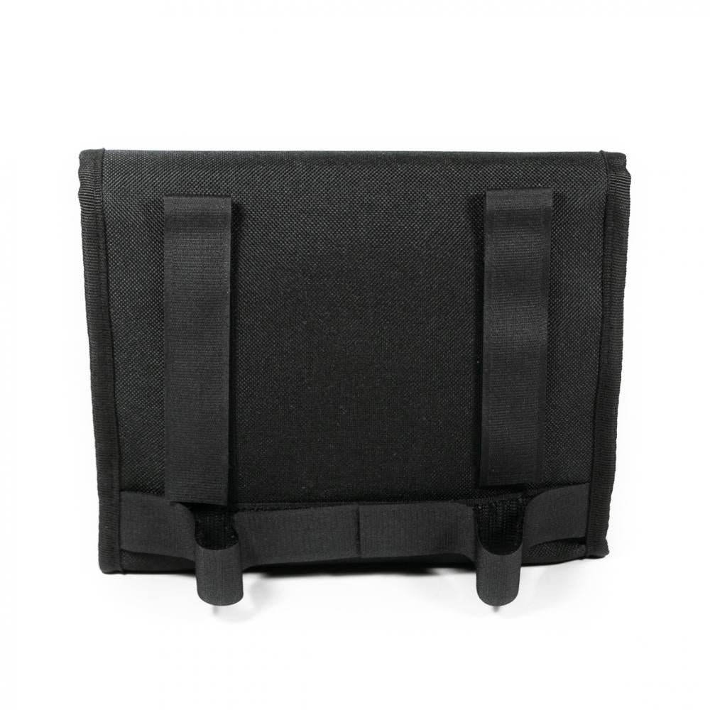 Haberland Tasche für Schlosskette - 450090 schwarz - kompakte Rahmentasche für Kettenschlösser