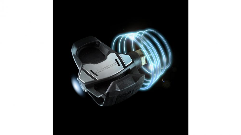 Look Keo Blade Power Single Black - Powermeter-Klickpedal, linkseitige Leistungsmessung, Carbon-Körper, Bluetooth & ANT+, 60 h Akku