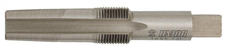 Unior 1695.1AL Pedalgewindebohrer links 5/8"x24 TPI aus hochlegiertem Stahl für Fahrradpedale.