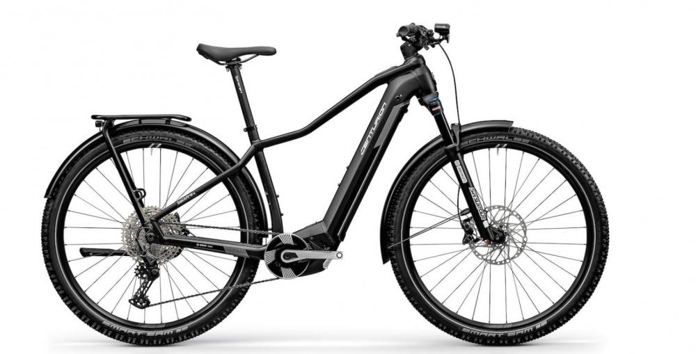 Centurion Backfire Fit R800i EQ EP3 XL (55) schwarz/schwarz - sportliches E-MTB für Alltag und Tour